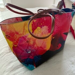 Colorful tote! Desigual
